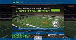 Desktop Screenshot of matrix-turf.com