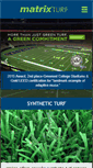 Mobile Screenshot of matrix-turf.com